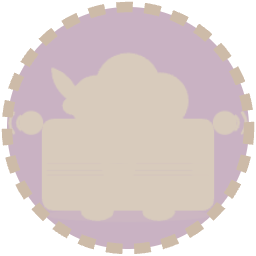 Locked Disco family badge in Lucky Tissues